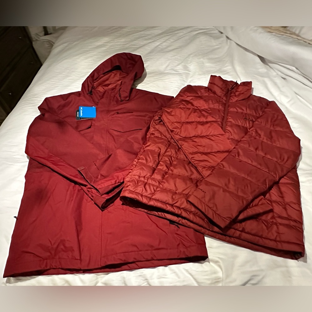 NWT Columbia Interchange Jacket.